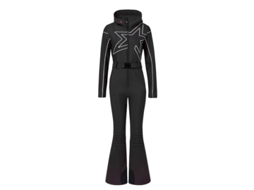 Overal Perfect Moment Sammy Star Ski Suit Black/Snow White
