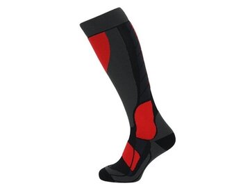 Lyžiarske ponožky Blizzard Compress 120 Black/Grey/Red