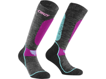 Ponožky Crazy Idea Crazy Wool Socks Early