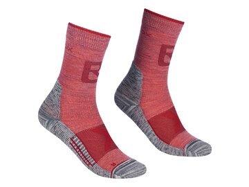 Dámske ponožky Ortovox Alpinist Pro Compression Mid Socks W Blush