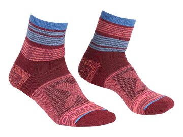 Dámske ponožky Ortovox All Mountain Quarter Socks Warm Multicolor