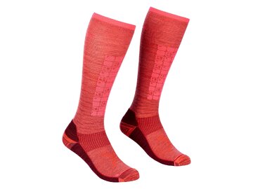 Dámske ponožky Ortovox Ski Compression Long Socks W Blush