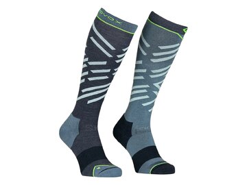 Lyžiarske ponožky Ortovox Ski Tour Long Socks M Black Raven