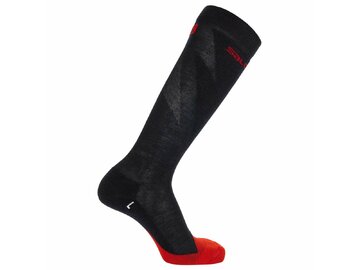 Ponožky Salomon S/MAX Black/Biking Red