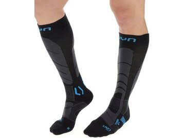 Ponožky UYN Ski Touring Man Black/Azure