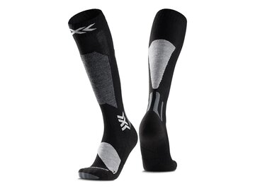Lyžiarske ponožky X-Bionic X-Socks Ski Discover Merino OTC X Black/Grey