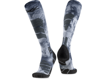 Lyžiarske ponožky X-Socks® Ski Expert Wild OTC Tiedye X Black/X White
