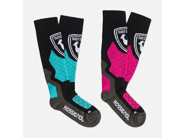 Ponožky Rossignol JR Thermotech 2P X3 Pink Fushia