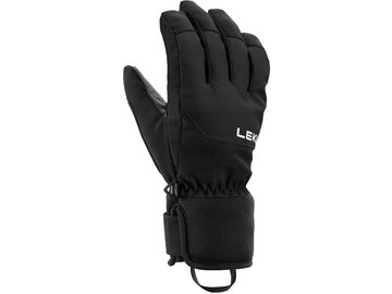 Lyžiarske rukavice Leki Bird Junior Black