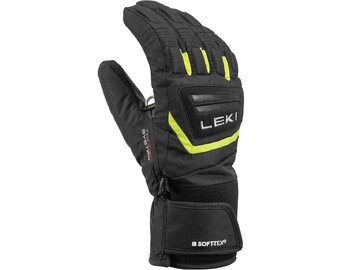 Rukavice Leki Griffin 3D Junior Black/Yellow