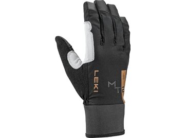 Skialpové rukavice Leki Montera Storm Black/White/Brown