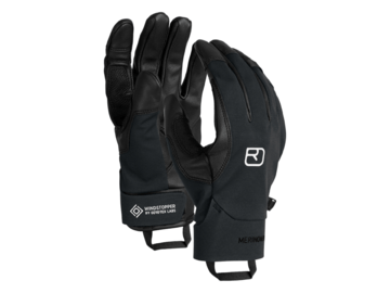Zimné rukavice Ortovox Ortler Tour Glove M Black Raven