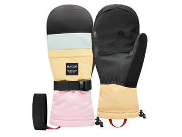 Rukavice Racer Colors Mitt Black/Pink
