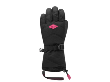 Lyžiarske rukavice Racer Aurore 10 Black/Pink