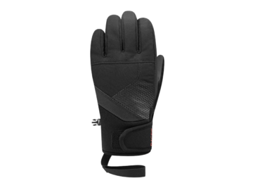 Lyžiarske rukavice Racer Venom 5 Black/Black