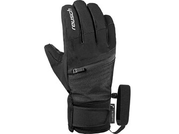 Lyžiarske rukavice Reusch Leo R-TEX® XT Black/White
