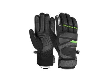 Rukavice Reusch Storm R-Tex® Xt Black/Neon Green