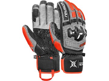 Rukavice Reusch Worldcup Warrior SC Black/Silver/Fluo Red
