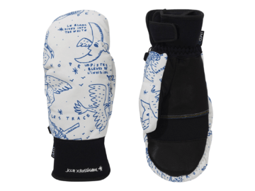 Zimné rukavice Rossignol W JCC Mitten Snow Angel Artic Print
