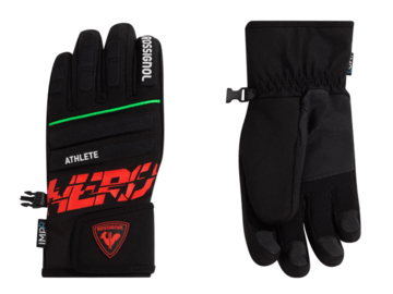 Zimné rukavice Rossignol Jr Hero Impr Black G