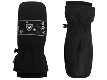 Zimné rukavice Rossignol Jr Jane Impr M Black
