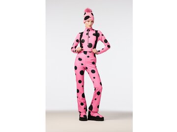 Lyžiarske nohavice Goldbergh Mochi Ski Pants Dots Pink Cosmos