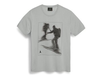 Tričko Atomic Backland T-Shirt M Limestone