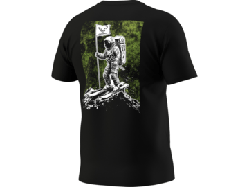 Tričko Dynafit Back Graphic Cotton T-Shirt M Black Out/Skimonaut