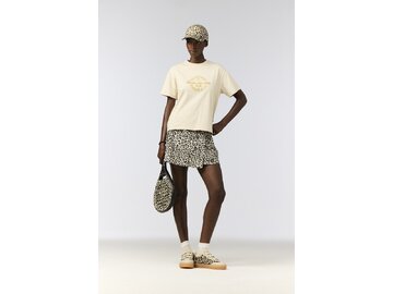 Tričko Goldbergh Aurelia Short Sleeve Top Champagne