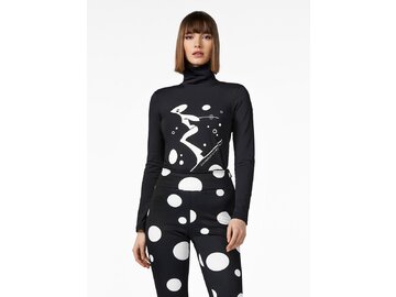 Tričko Goldbergh Fatale Long Sleeve Tee Black