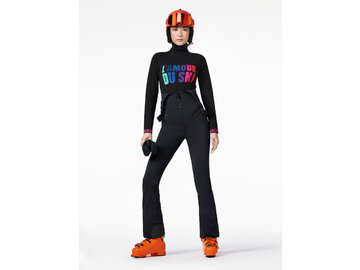 Tričko Goldbergh Le Coeur Long Sleeve Tee Black