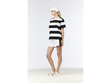 Tričko Goldbergh Lido Short Sleeve Top Black/White