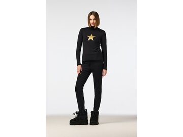 Tričko Goldbergh Lumen Long Sleeve Top Black