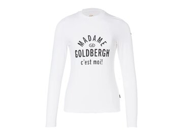 Tričko Goldbergh Madame Long Sleeve Tee White
