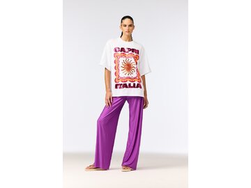 Tričko Goldbergh Raya Short Sleeve Top White