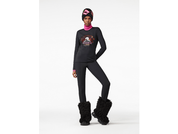 Tričko Goldbergh Rock Peak L/S Tee Black