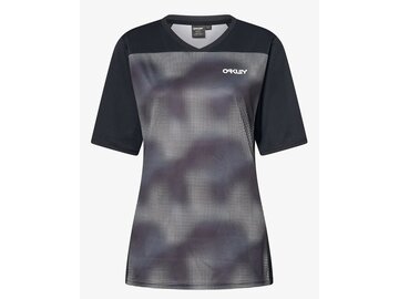 Tričko Oakley W Maven Coast SS Jersey Organic Spots Black
