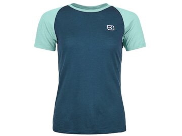 Tričko Ortovox W's 120 Tec Fast Mountain Ts Petrol Blue