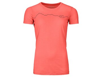 Tričko Ortovox W's 150 Cool Mountain TS Coral
