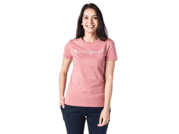 Tričko Rossignol W Logo Rossi Tee Wallop Rose