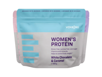 Proteín Voxberg Women's Biela čokoláda & karamel 30g