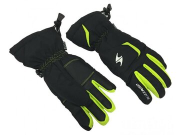 Lyžiarske rukavice Blizzard Reflex Junior Ski Gloves Black/Green