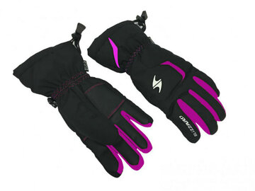 Lyžiarske rukavice Blizzard Reflex Junior Ski Gloves Black/Pink