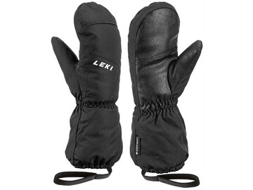 Lyžiarske rukavice Leki Nevio Junior Mitt Black 19/20