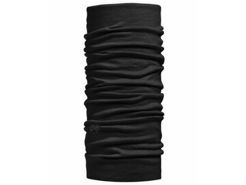 Nákrčník Buff Merino Lightweight Solid Black