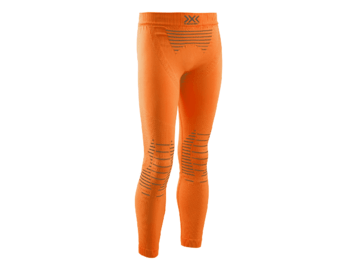 Detské funkčné legíny X-Bionic Invent 4.0 Pants JR Sunset Orange/Anthracite