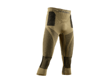 Pánske termo legíny X-Bionic Radiactor 4.0 Pants 3/4 Men Gold/Black