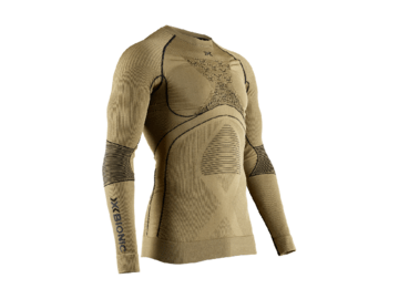 Pánske termo tričko X-Bionic Radiactor 4.0 Shirt Round Neck LG SL Men Gold/Black