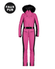 Overal Goldbergh Parry Ski Suit Faux Border Passion Pink