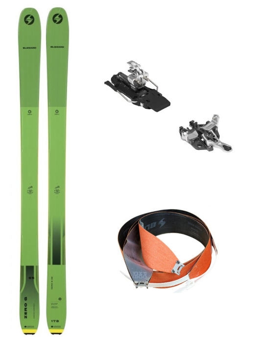 Skialpový set Blizzard Zero G 95 green + Blizzard Skin Zero G 95 + ATK Raider Už od 1049,00